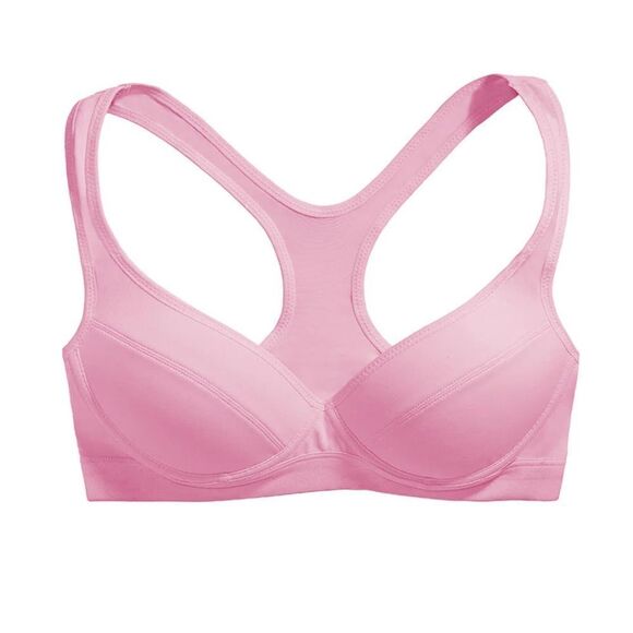 The Little Bra Company NWT Elizabeth Bra Size 28A Racerback Bra in Pink Petal - Picture 1 of 13